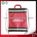 2015 Red Non Woven Drawstring Bag,Non-Woven Drawstring Bags,Nonwoven Draw String Backpack,Non-Woven bag